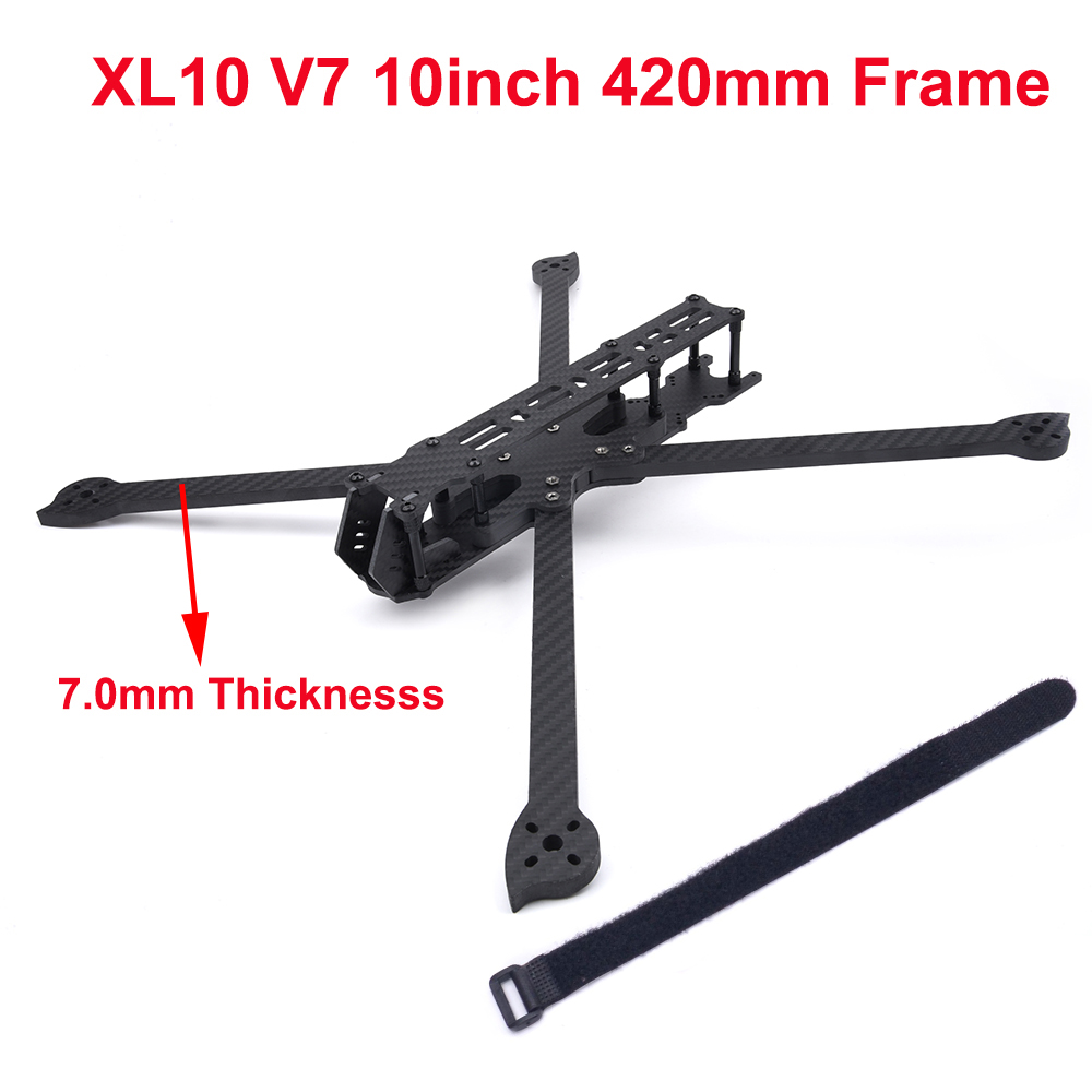 Drone Kit Long Range - Quadro de Fibra de Carbono para