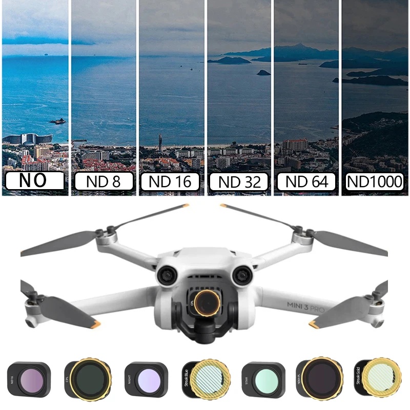 Drone Kit With Camera - Filtro para Drone DJI Mini 3