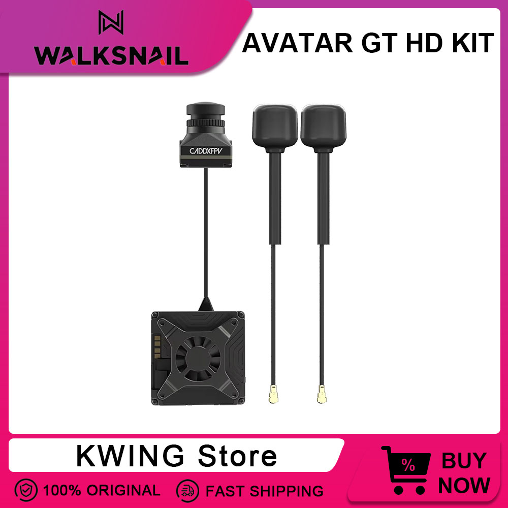 Walksnail Avatar GT HD KIT 2W  - Drone Kit With Camera avaliação e preço