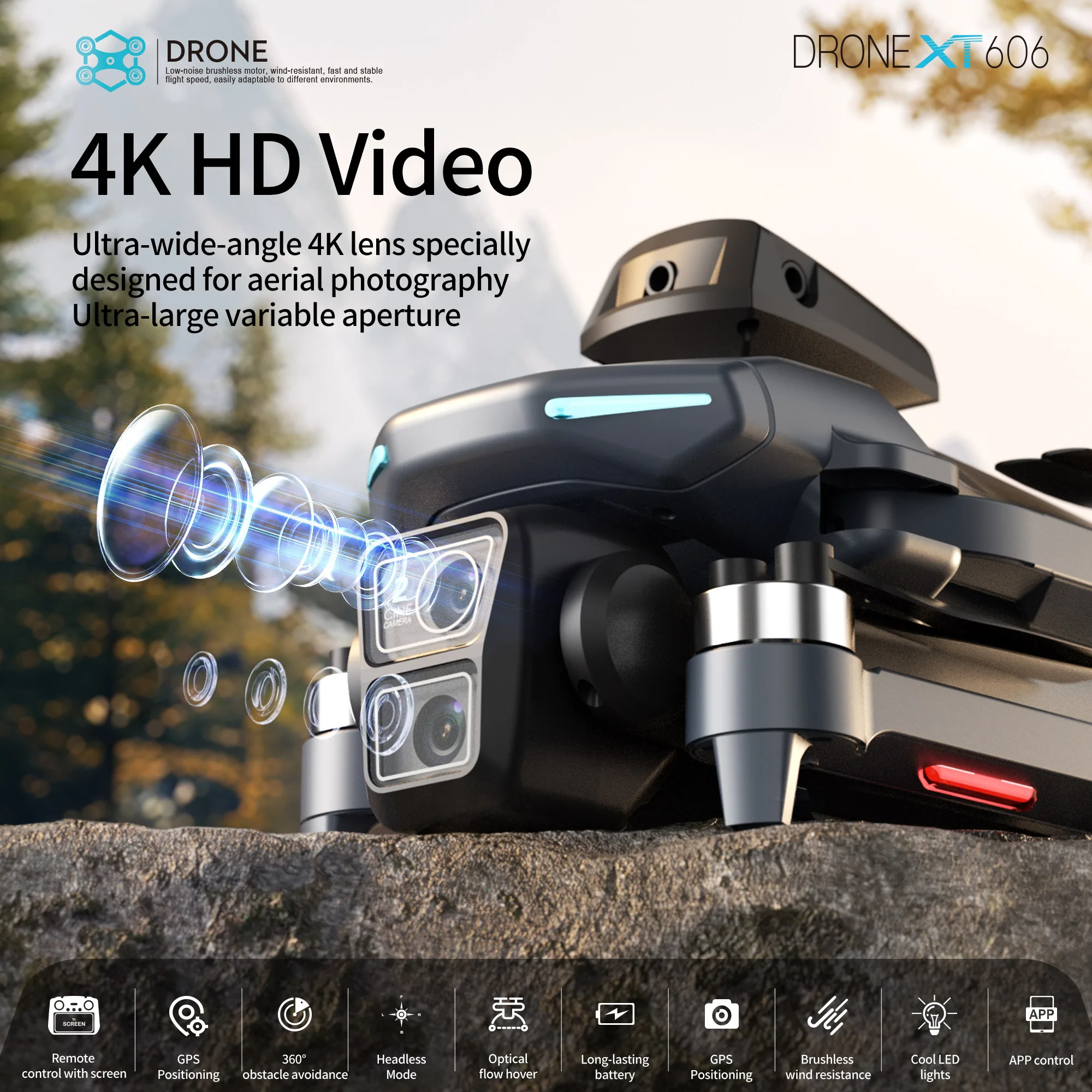 Drone Profissional Lenovo XT60 - Drone Kit With Camera avaliação e preço